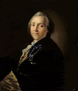 Retrato de Aleksandr Petrovich Sumarokov (1718-77) 1760
